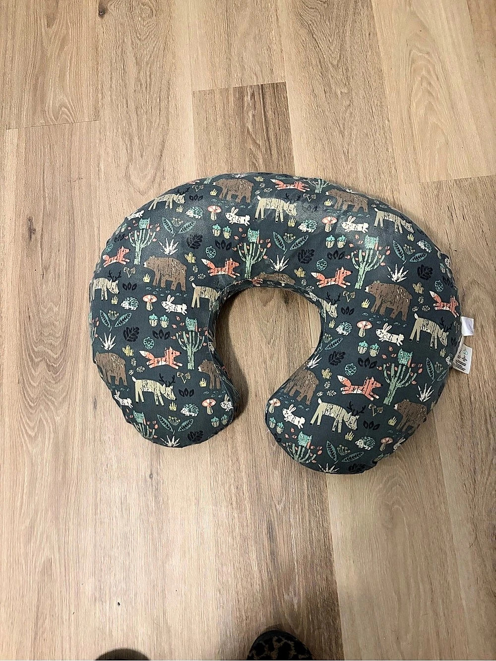 Boppy Nursing Pillow Animal Print Travel Neck Pillow